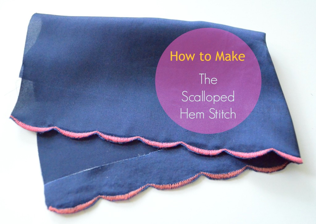 Scalloped Hem · How To Hem · Sewing on Cut Out + Keep · How To by Sarai M.