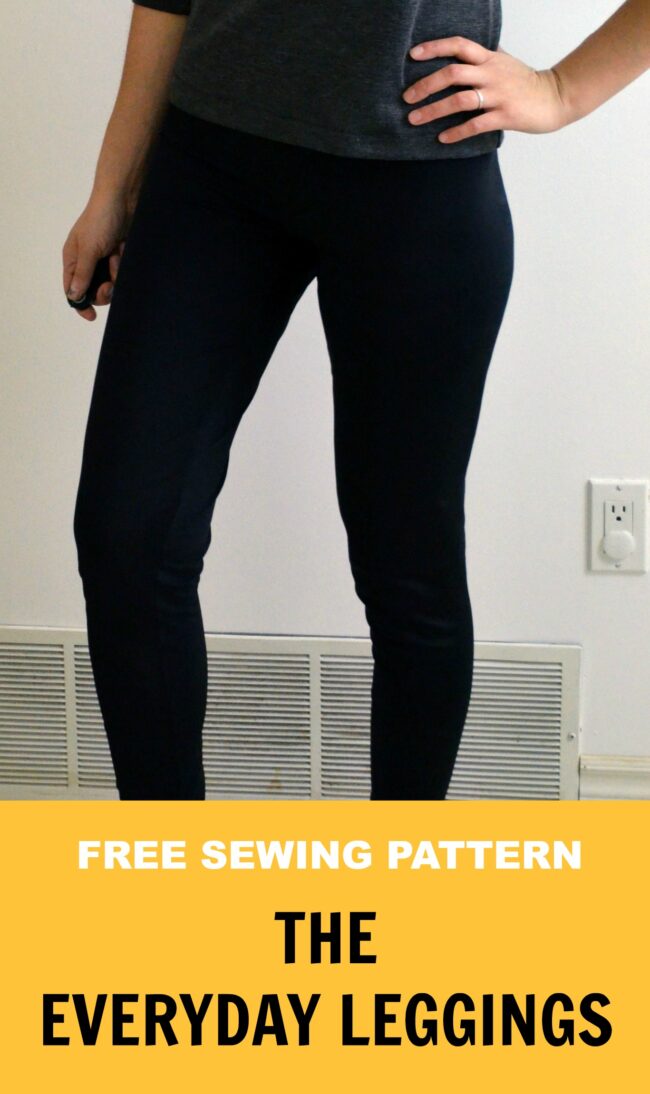 Sewing Tutorial: How to make the Easy Leggings - On the Cutting Floor ...