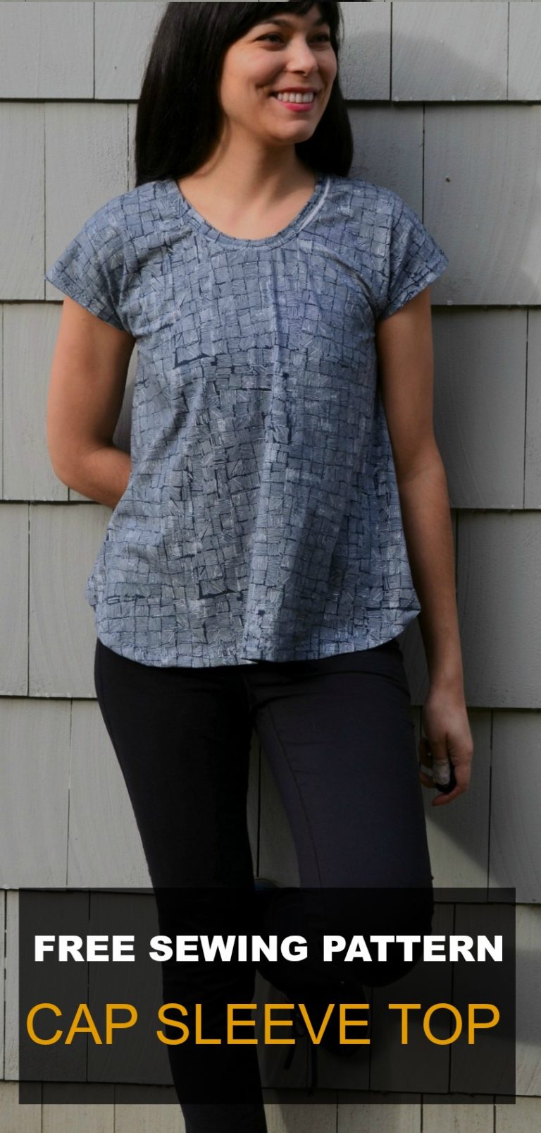 free-sewing-pattern-cap-sleeve-top-on-the-cutting-floor-printable