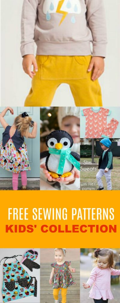 FREE SEWING PATTERNS: Kids' Pattern Collection - On the Cutting Floor ...