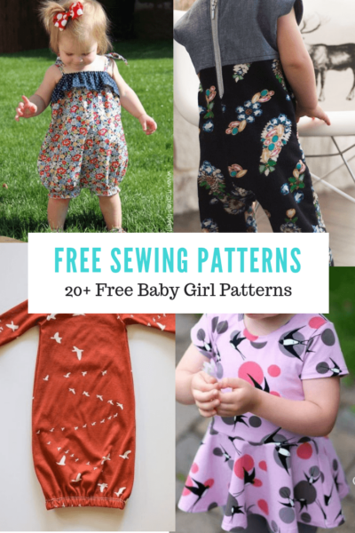 FREE PATTERN ALERT:20+ Free Baby Girl Patterns - On the Cutting Floor ...