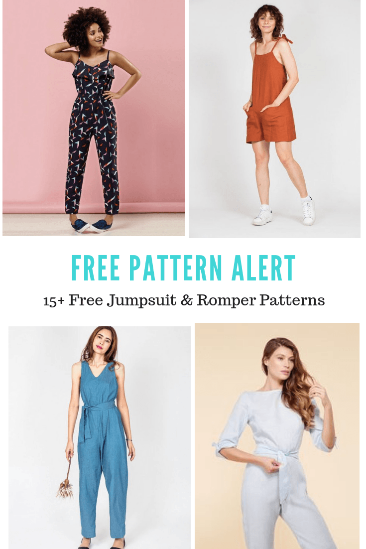20 Free Jumpsuit Sewing Patterns For Ladies  Jumpsuit pattern sewing, Diy  clothes patterns, Sewing patterns free women