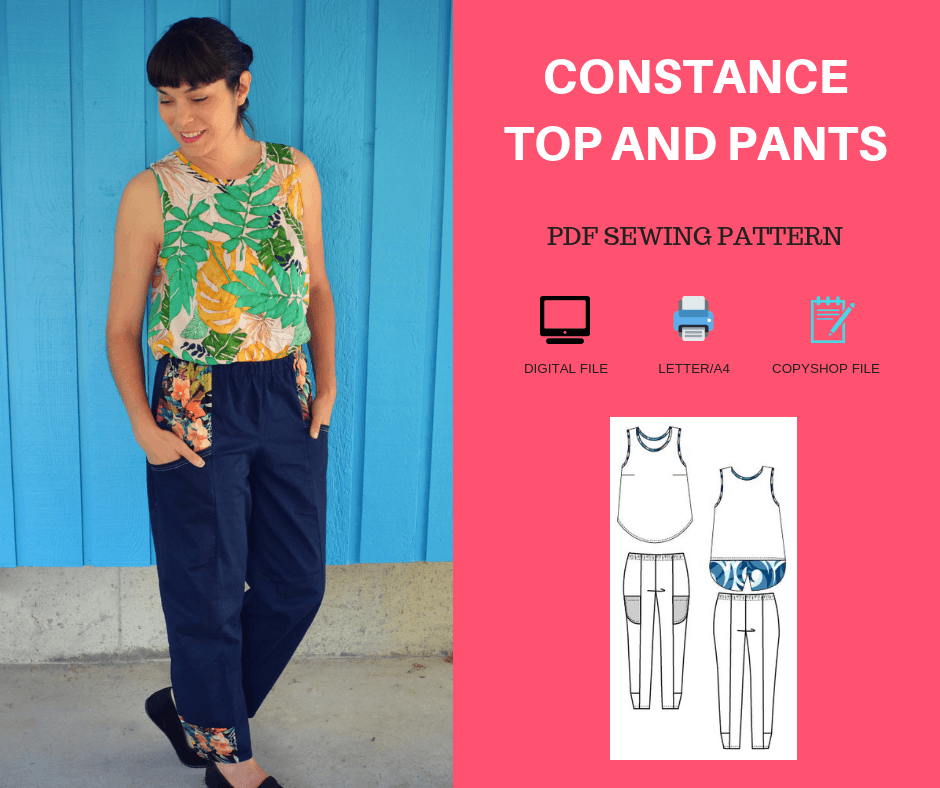 Constance Set PDF sewing pattern and tutorial | On the Cutting Floor ...