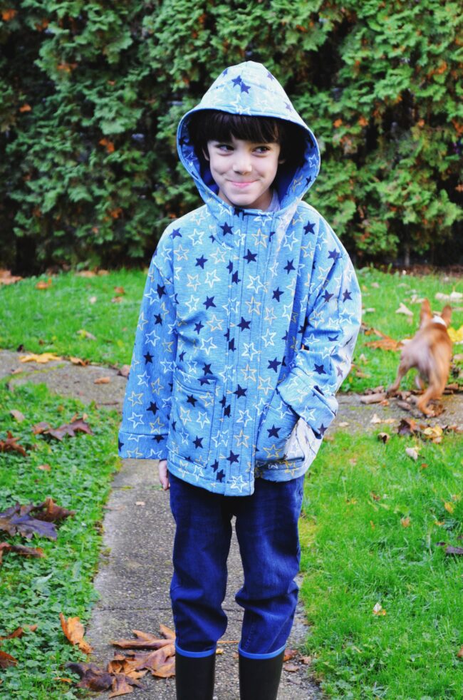 NEW PATTERN FOR SALE: The Maxwell Kids Raincoat - On the Cutting Floor ...