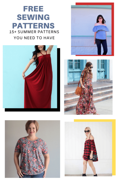FREE SEWING PATTERNS: 15+ Summer patterns you need to have - On the ...