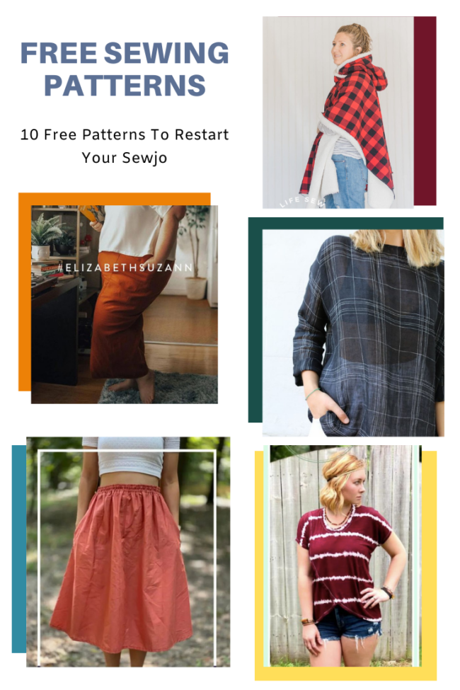 FREE PATTERN ALERT: 10 Free Patterns To Restart Your Sewjo | On the ...