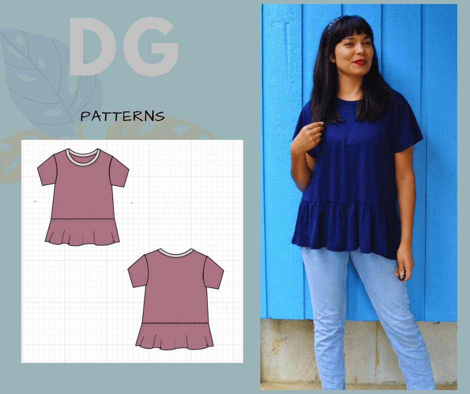 NEW PATTERN FOR SALE: The Damme Knit Top Pattern | On the Cutting Floor ...